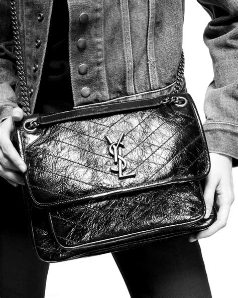 ysl niki vintage leather|niki saint laurent bags.